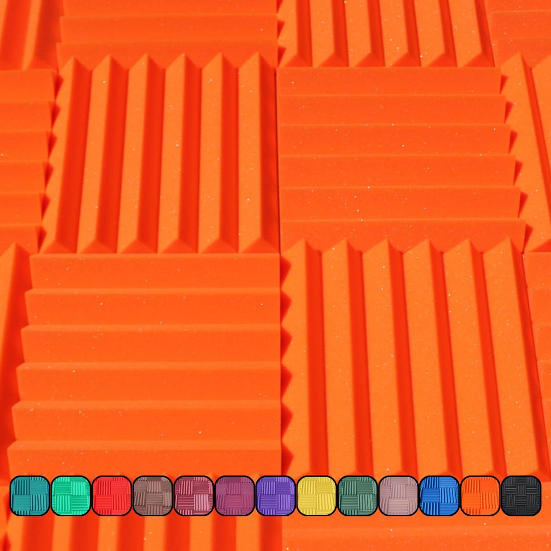 Amazon.com: Soundproofing Acoustic Studio Foam - Orange Color